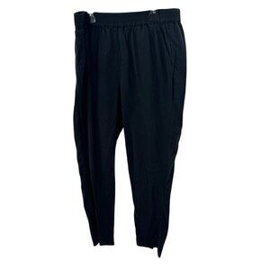 Marine Layer Allison Black Cropped Pants Womens Size M